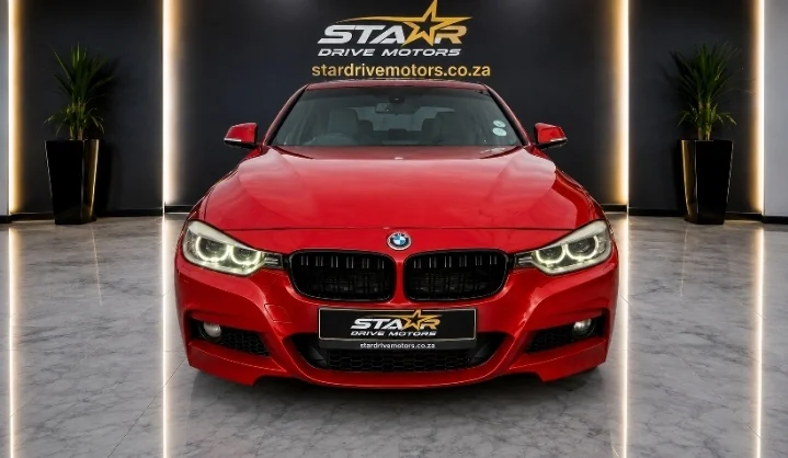 BMW 3 Series 320i F30 exterior in white